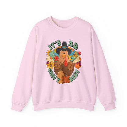 Thanksgiving Turkey Sweatshirt, Cozy Fall Sweater, Unisex Crewneck, Holiday Gift, Autumn Apparel, Thanksgiving Outfit