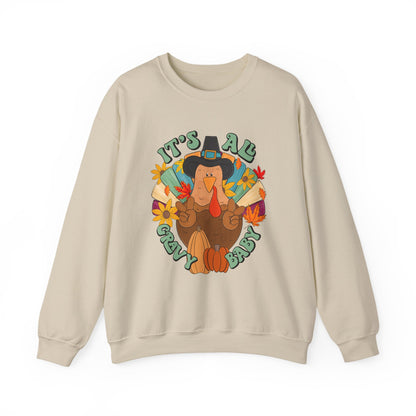 Thanksgiving Turkey Sweatshirt, Cozy Fall Sweater, Unisex Crewneck, Holiday Gift, Autumn Apparel, Thanksgiving Outfit